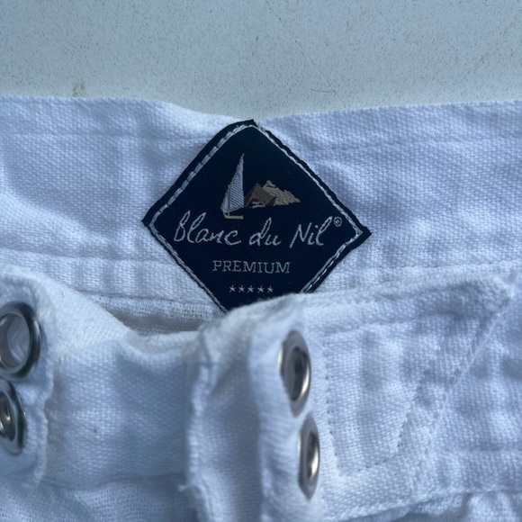 blanc de nil white shorts - Picture 3 of 3